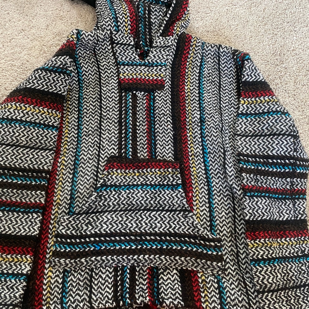 Multi Colored Poncho - image 1